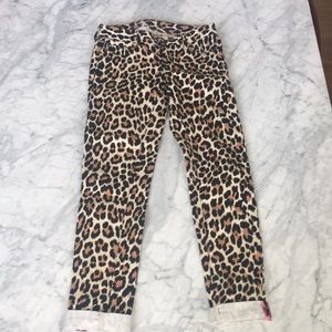 Kate Spade Broome Street denim - leopard